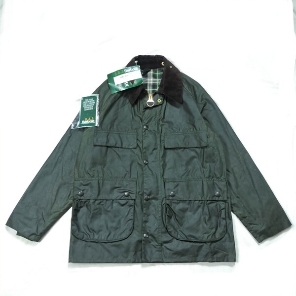 Deadstock 80s Barbour bedale c38 セージ グリーン 3ワラント バブアー ビデイル デッドストック 4ポケット