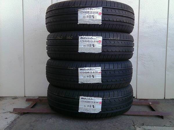全国送料込29,800円☆新品☆175/60R15☆ヨコハマ☆ブルーアースES32☆キューブ・ノート・マーチ☆H