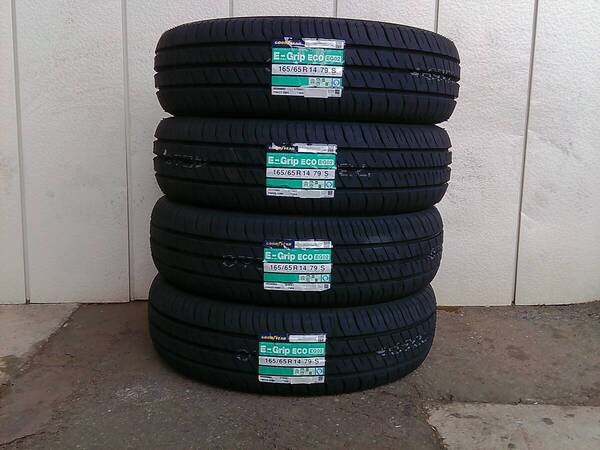 全国送料無料☆2025年製☆新品☆グッドイヤーE-Grip ECO<EG02>165/65R14☆☆タンク・ルーミー・トール・パッソ☆4本☆H
