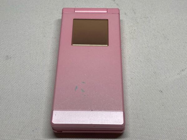 レア 概ね美品 au K007 KYOCERA 京セラ 携帯電話 ガラケー ピンク e01a35dd