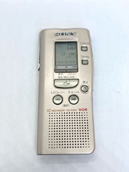 SONY ICD-R200 ソニー ICレコーダー ボイスレコーダー d717b84cy