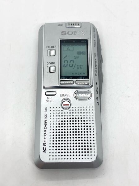 概ね美品 SONY ICレコーダー ICD-B16 ソニー ボイスレコーダー d01d70cy