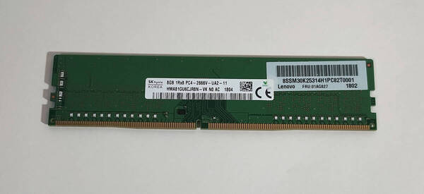 デスクトップパソコン用メモリ SK hynix HMA81GU6CJR8N-VK PC4-2666V-UA2-11 8GB
