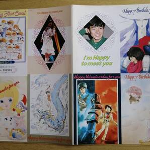 アニメ ポストカード/アニメディア 1985年2月号付録/エルガイム ゴーグ メモル バイファム 安彦良和 高田明美 永野護