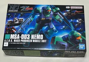 HGUC HG ネモ 機動戦士Zガンダム ガンプラ 未組立