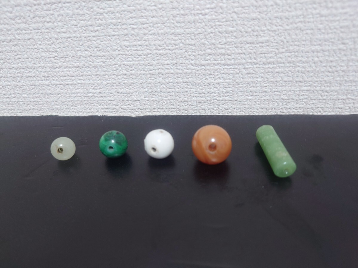 緒締め玉 花橘 銀製 骨董 胴乱 印籠 R1457 彫刻・オブジェ