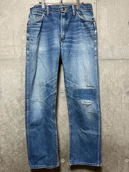 60s ヴィンテージ Wrangler Denim Pants ラングラー 13MWZ デニム パンツ PRENTICE カムロック MADE IN USA アメリカ製 ヒゲ ダメージ