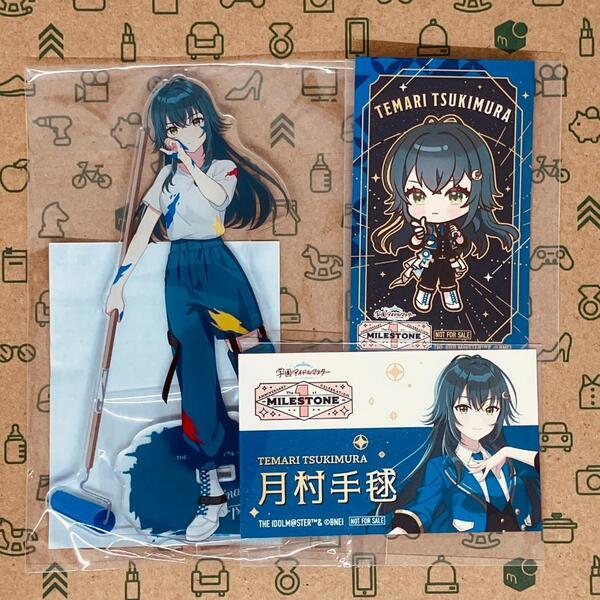 月村手毬 アクリルスタンド+名刺サイズカード ペインタースタイル