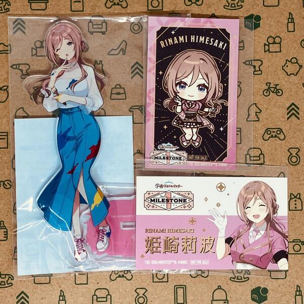 姫崎莉波 アクリルスタンド+名刺サイズカード ペインタースタイル