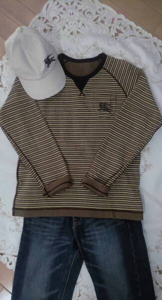 リバーシブル★BURBERRYバーバリー トップス(160)
