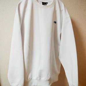 【ほぼ新品】THE NORTH FACE スウェット トレーナー スモールロゴヘザースウェットクルー NT62337 W ノースフェイス