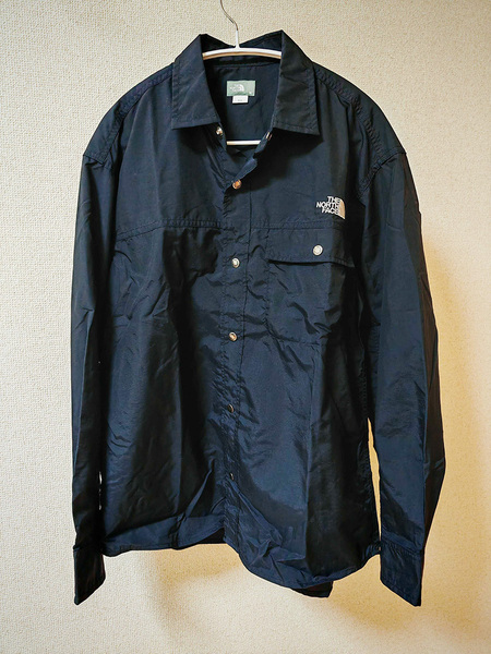 【新品同様】ノースフェイス ロングスリーブ ヌプシシャツ NR11961 サイズM
