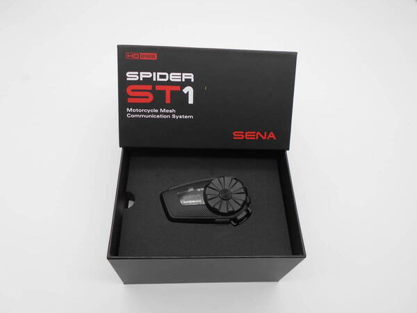即決価格 送料無料 SENA SPIDER ST1 シングル 日本語変更 正規代理店購入 2年保証書付 未使用 0411291 スパイダー