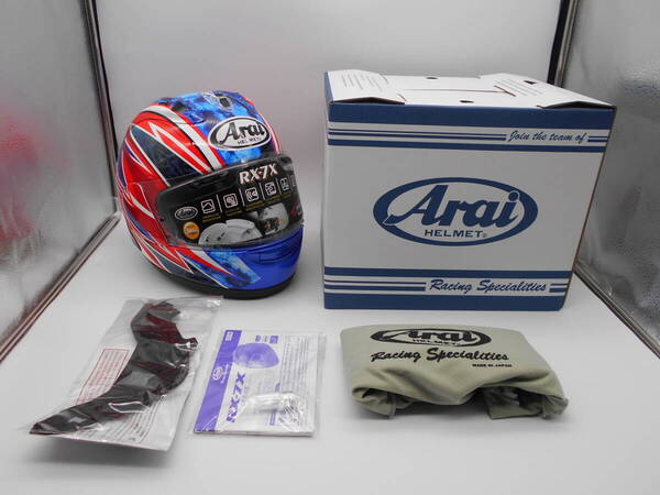 即決価格 送料無料 Arai RX-7X オグラ Lサイズ 59-60cm 新品 OGURA アライ