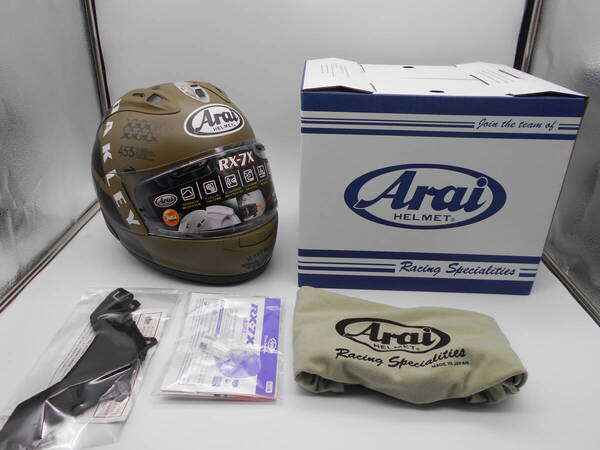 即決価格 送料無料 Arai RX-7X マーベリック オークリー Mサイズ 57-58cm 新品 MAVERICK OAKLEY アライ