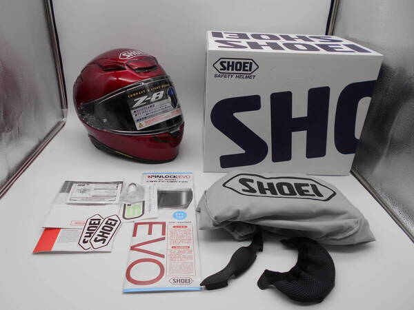 即決価格 送料無料 SHOEI ショーエイ Z8 Z-8 Sサイズ 55-56cm 新品 ワインレッド ショウエイ