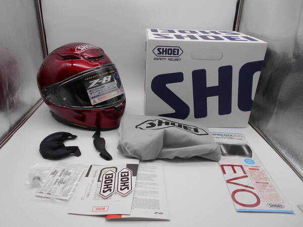 即決価格 送料無料 SHOEI ショーエイ Z8 Z-8 Lサイズ 59-60cm 新品 ワインレッド ショウエイ