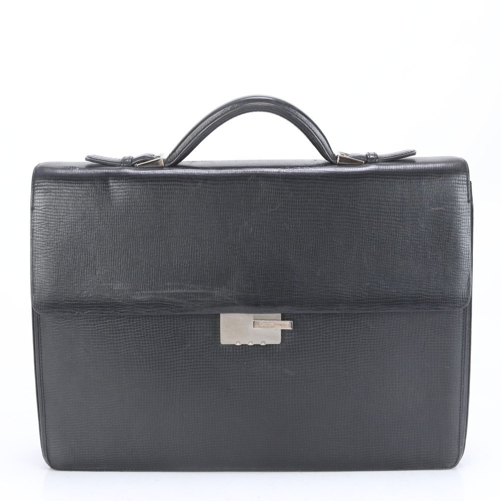 Yahoo!オークション -「バーバリー レザーブリーフケース」の