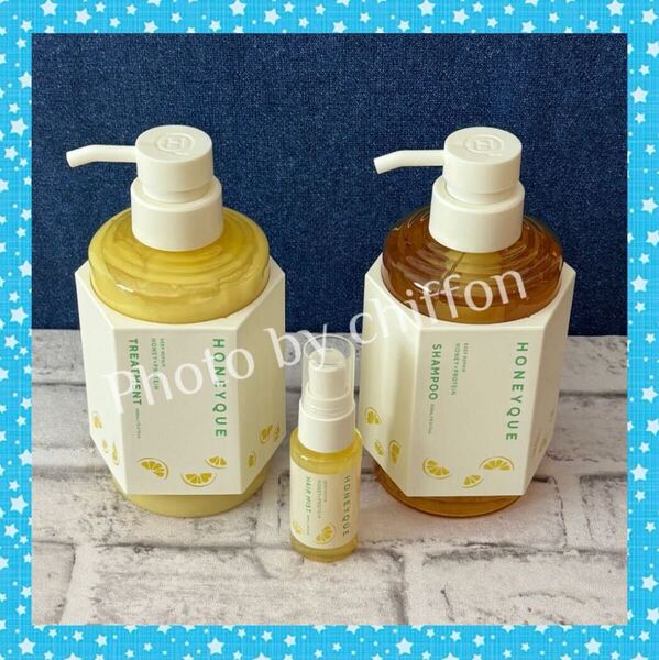ハニーク ディープリペア ミニヘアミスト付き 限定キット グレープフルーツの香り(シャンプー&ヘアトリートメント)