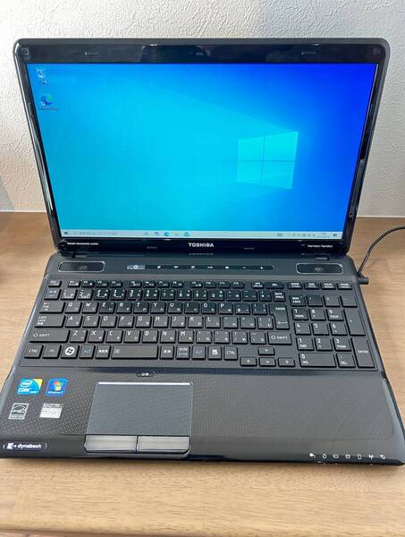 ★画面大き目16型!★SSD 250GB搭載!★メモリ8GB★Windows10★高速Core i5★TOSHIBA【dynabook】PATX77MRFBL★動作確認済み★訳あり★美品!
