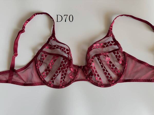 D70☆IMPLICITE・アンプリシット 海外高級ランジェリー在庫処分価格 赤