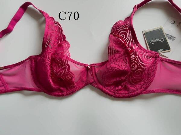 C70☆Chantelle シャンテル ワンホックブラ フランス海外高級ランジェリー