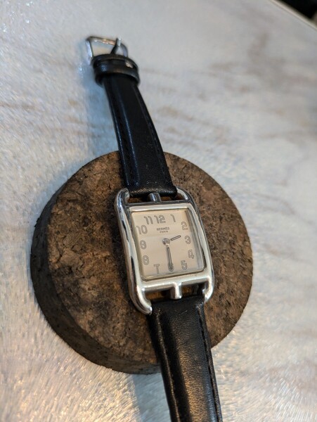【クリーニング済】 エルメス 腕時計 ケープコッド シルバー925
