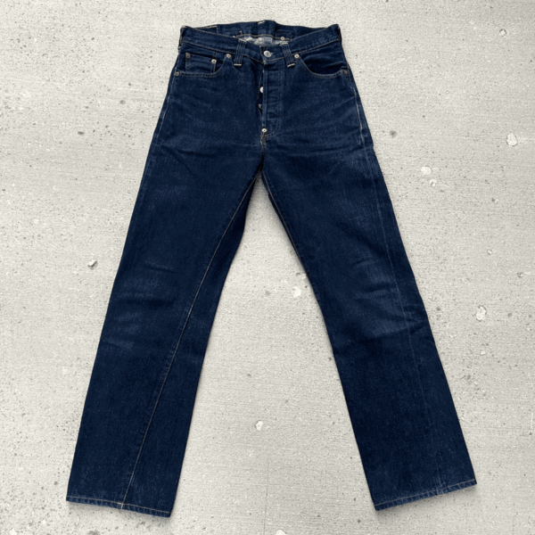 バレンシア工場製 1937年モデル LEVI’S 501XX c 201-0003 W28(W31) 濃紺 リジッド 米国製 30s 37s 501XX復刻 アメリカUSA製 555 501XXc