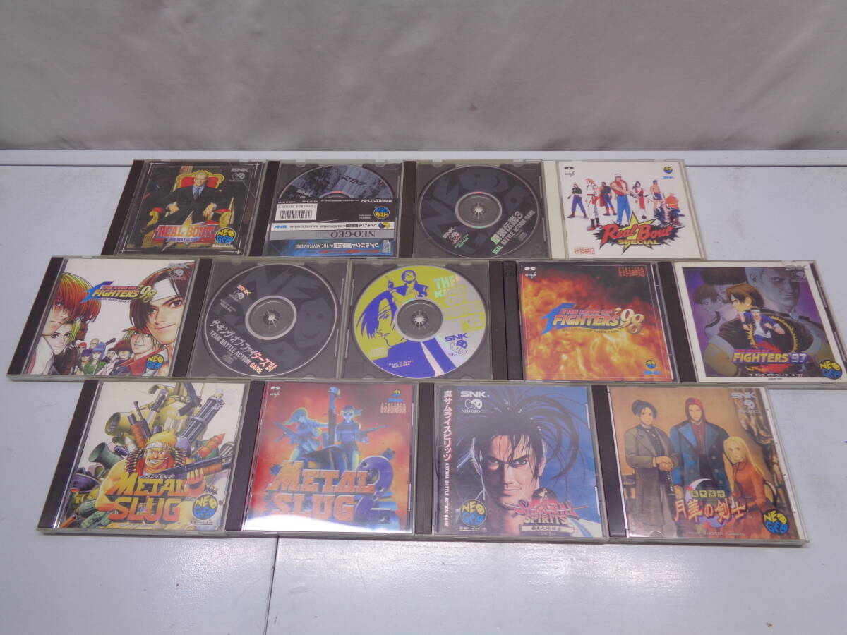 ジャンク品 SNK NEO GEO CD ネオジオ CD CD-TO1 本体 ソフト付き