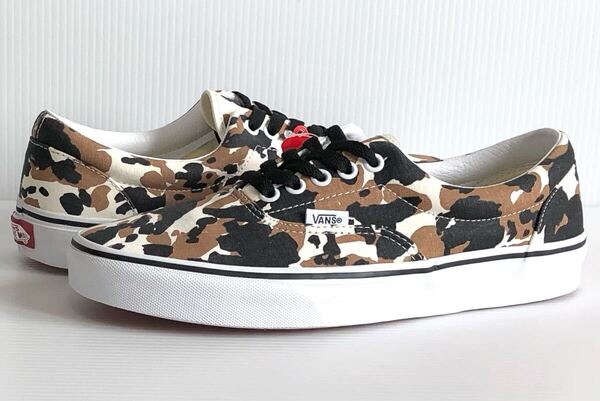 新品 送料込 VANS ERA 26.5cm/US8.5 COW MULTI バンズ エラ カウ マルチカラー アニマル柄