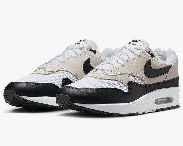 新品 送料込 NIKE AIR MAX 1 ESS 29cm/US11 白/黒 ナイキ エア マックス 1 エッセンシャル ESSENTIAL RUN ランニング 箱無し