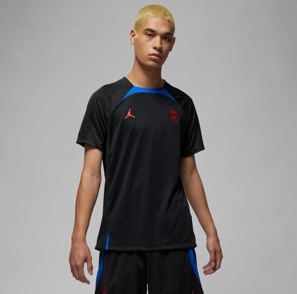 新品/未使用【ナイキNIKE PSGジョーダン パリサンジェルマンJORDANインポートLストライクトップ】ジョーダンブランドLLユニフォームTシャツ