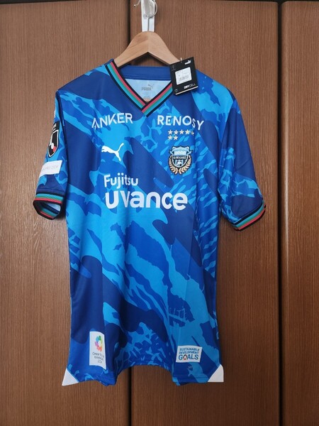 新品/未使用/プーマ正規品【川崎フロンターレ 2024 リミテッド ユニフォーム XL】LL 定価17600円オーセンティックLIMITED