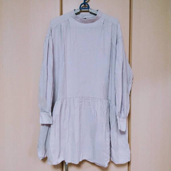 LOWRYS FARM ローリーズファーム チュニック ブラウス シャツ ラベンダー L