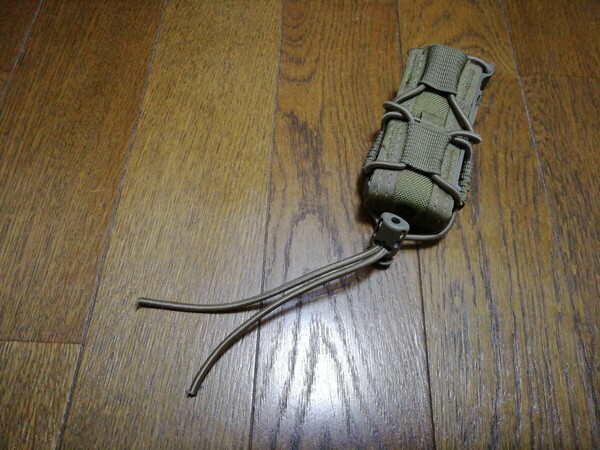 『収集品』HIGH SPEED GEAR ハイスピードギア HSGI PISTOL TACO SINGLE MAG POUCH ピストル シングル マグポーチ OD 実物 1