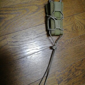 『収集品』HIGH SPEED GEAR ハイスピードギア HSGI PISTOL TACO SINGLE MAG POUCH ピストル シングル マグポーチ OD 実物 2