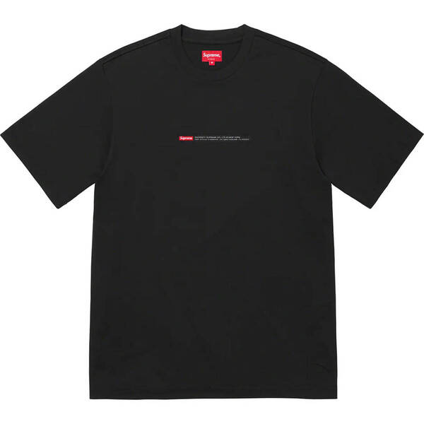 Mサイズ Supreme Property Label S/S Top 22FW シュプリーム プロパティー ラベル トップ Tシャツ 半袖 カットソー レイブル