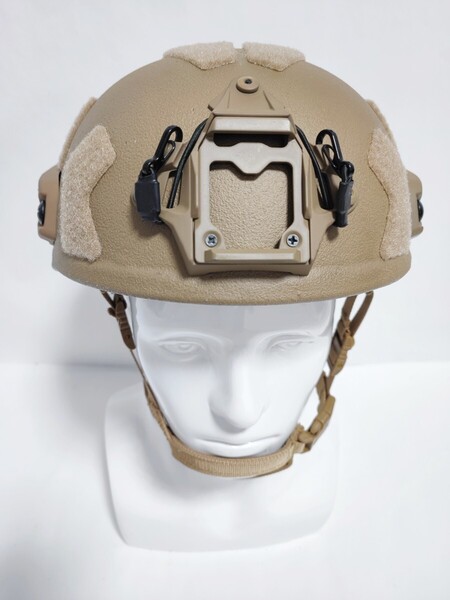 JJW製 NIJ レベル3A Fast SF 防弾ヘルメット TAN サイズM/L 55-61cm 新品未使用 2