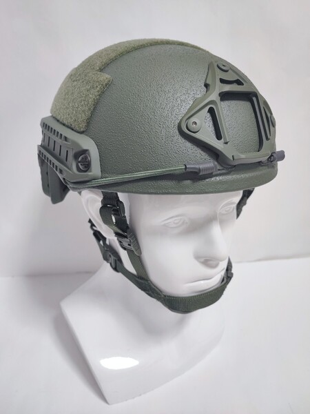実物再現 JJW製 NIJ レベル3A Fast 防弾ヘルメット OD 艶消し塗装 サイズM/L 55-61cm 新品未使用