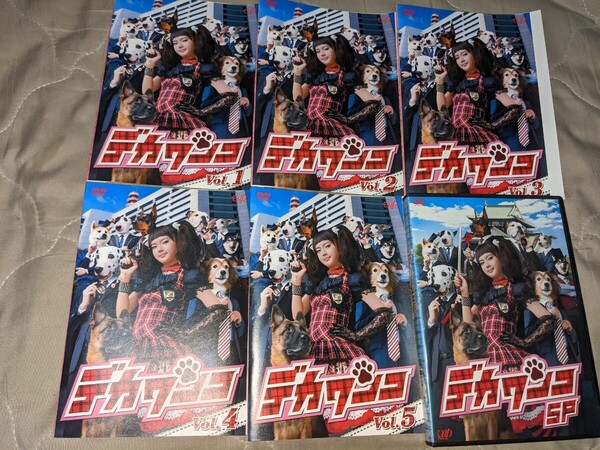 デカワンコ DVD 全5巻 + SP1巻 多部未華子 沢村一樹 手越祐也 升毅 大倉孝二 水上剣星 渡辺直美 石塚英彦 田口トモロヲ 吹越満 送料込み