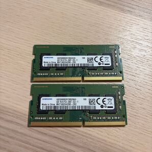 SAMSUNG ノートPCメモリ4GB 2枚
