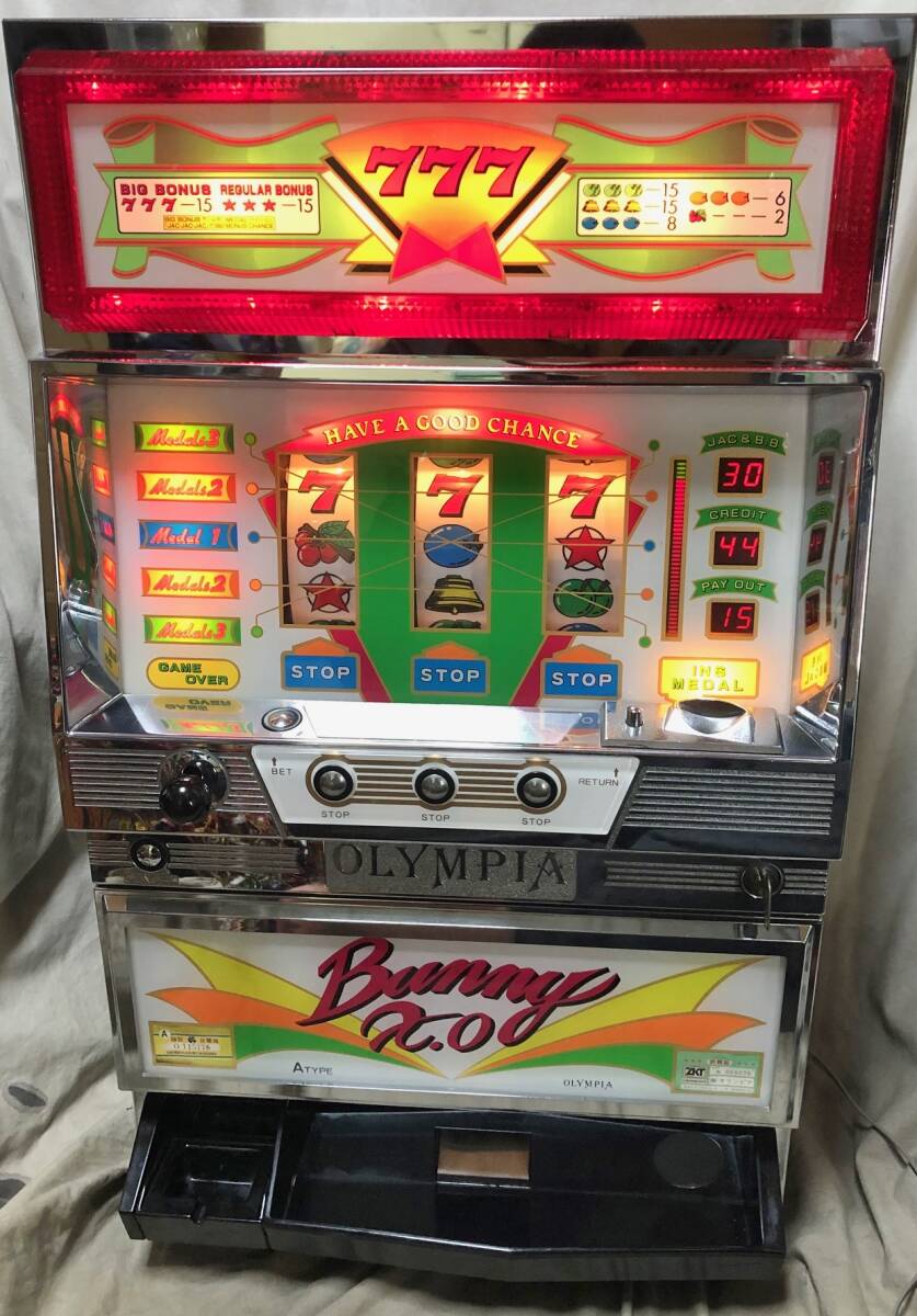 コイン不要機(オリンピア)スーパーバニーガール.バニーXO Yahoo!オークション -「バニー」(パチンコ、パチスロ) の落札