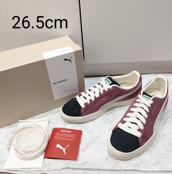 新品 PUMA CLYDE OG 未使用 スニーカー プーマ クライド 天然皮革 26.5cm