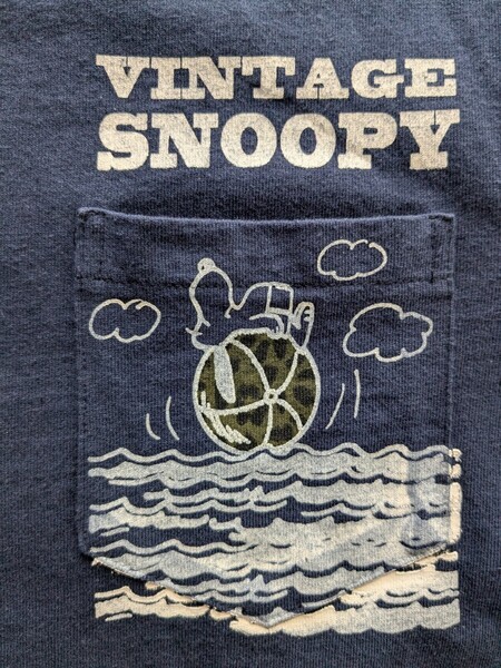 BITTER ENDER×PEANUTS 日本製 Tシャツ SNOOPY ビターエンダー ピーナッツ スヌーピー