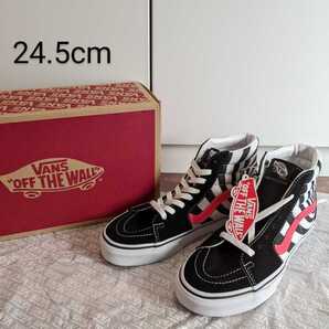 新品 US企画 VANS SK8-HI スケート 未使用 ヴァンズ 24.5cm スケハイ スニーカー