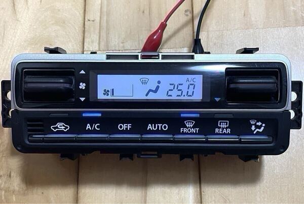 スズキ スペーシア MK53S ワゴンR MH35 MH55 MH95 エアコン スイッチ パネル SW LED 打ち替え品 39510-56T00