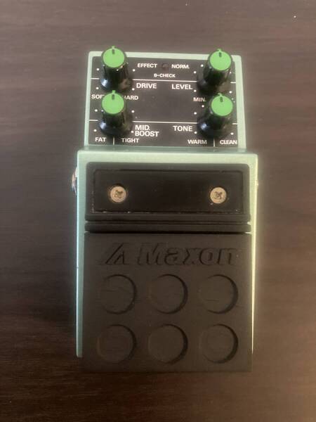 Maxon Super Tube Screamer ST-01 マクソン スーパー チューブ スクリーマー(検索) 808 ST-9 TS-10 Ibnez STL アイバニーズ BOSS ボス