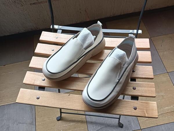 新品 24cm レディース スニーカー ホワイト シューズ 靴 ローカット【420】