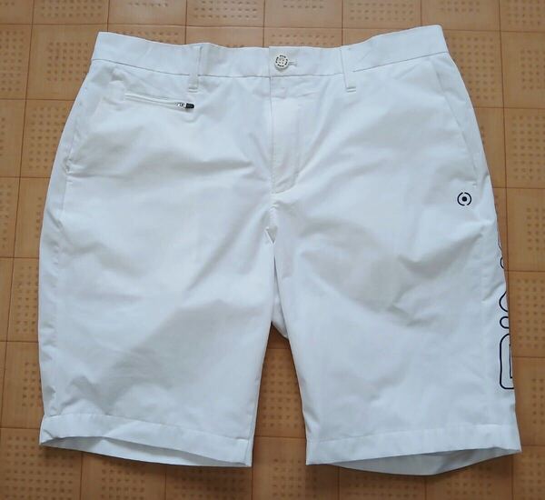 即決 PING GOLF ストレッチハーフパンツ LL サイズ 86㎝ ホワイト ピン ゴルフ
