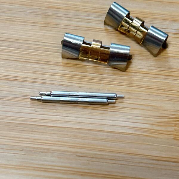 ★即決★純正ROLEX ロレックス フラッシュフィット FF455 デイトジャスト コンビ用 メンズ腕時計 付属品 パーツ 部品【送料無料】